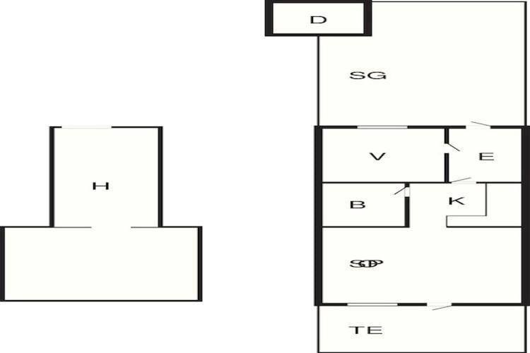 4 Person Holiday Home In Nibe Экстерьер фото